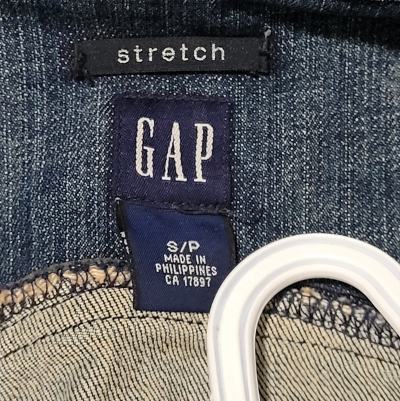 GAP Stretch denim jacket size small - Picture 3 of 7